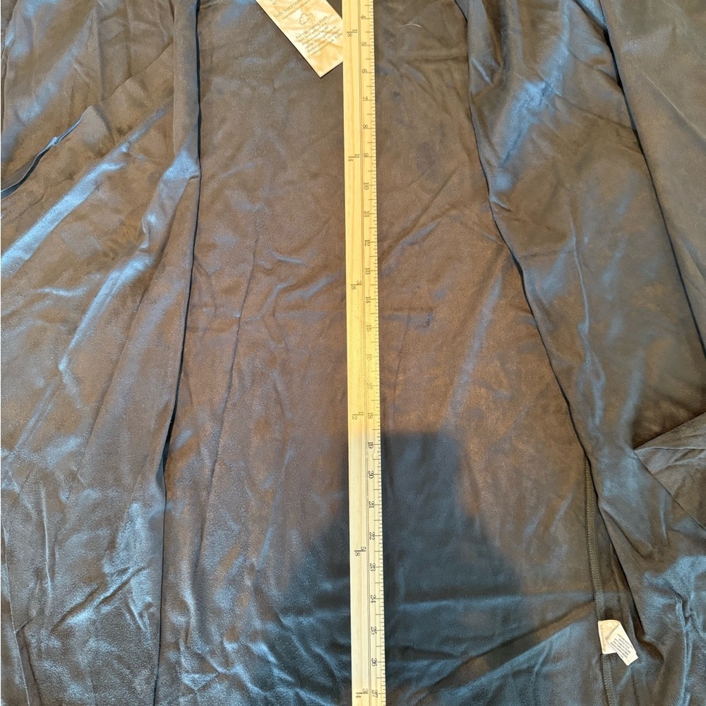 Soft Surroundings Women’s Suede Long Asymmetrical Jacket Size 2X - Picture 5 of 10